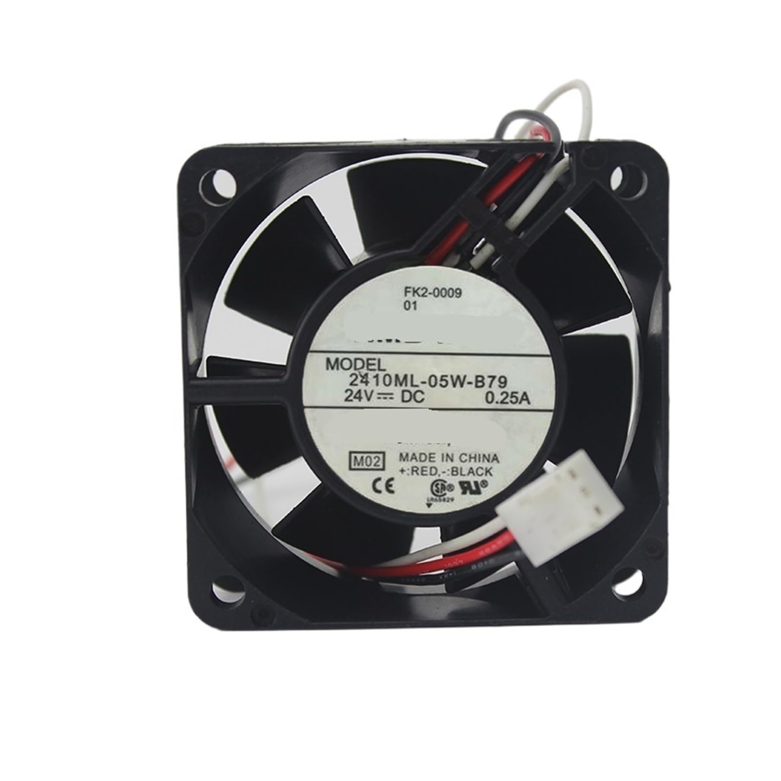 UWUKCJOKQ 1pcs 2410ML-05W-B79 DC 24V 0.25A 6800RPM 3 Wires Cooling Fan 6025 6CM 60 * 25mm