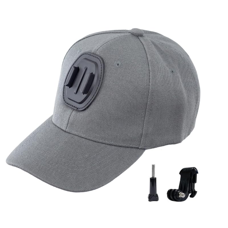 Navna Cappello da baseball per cappello Action Cameras Head Mount Hat Hat con supporto per fotocamera Cappello da baseball per fotocamera Supporto per fotocamera Supporto per fotocamera Berretto da