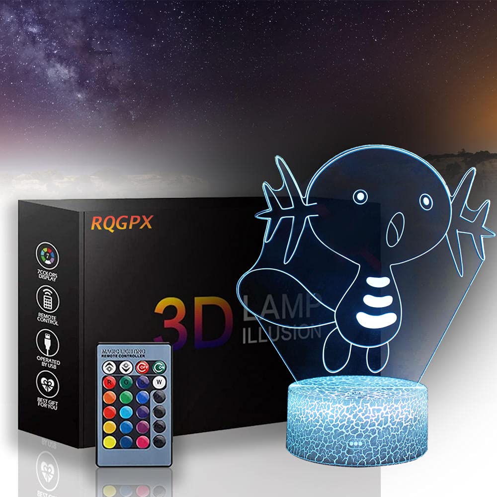 Gaming Schlafzimmer Wooper Baby Nachtlicht Geburtstag Weihnachten Festival Geschenke für Jungen Kinderzimmer - Ly-54