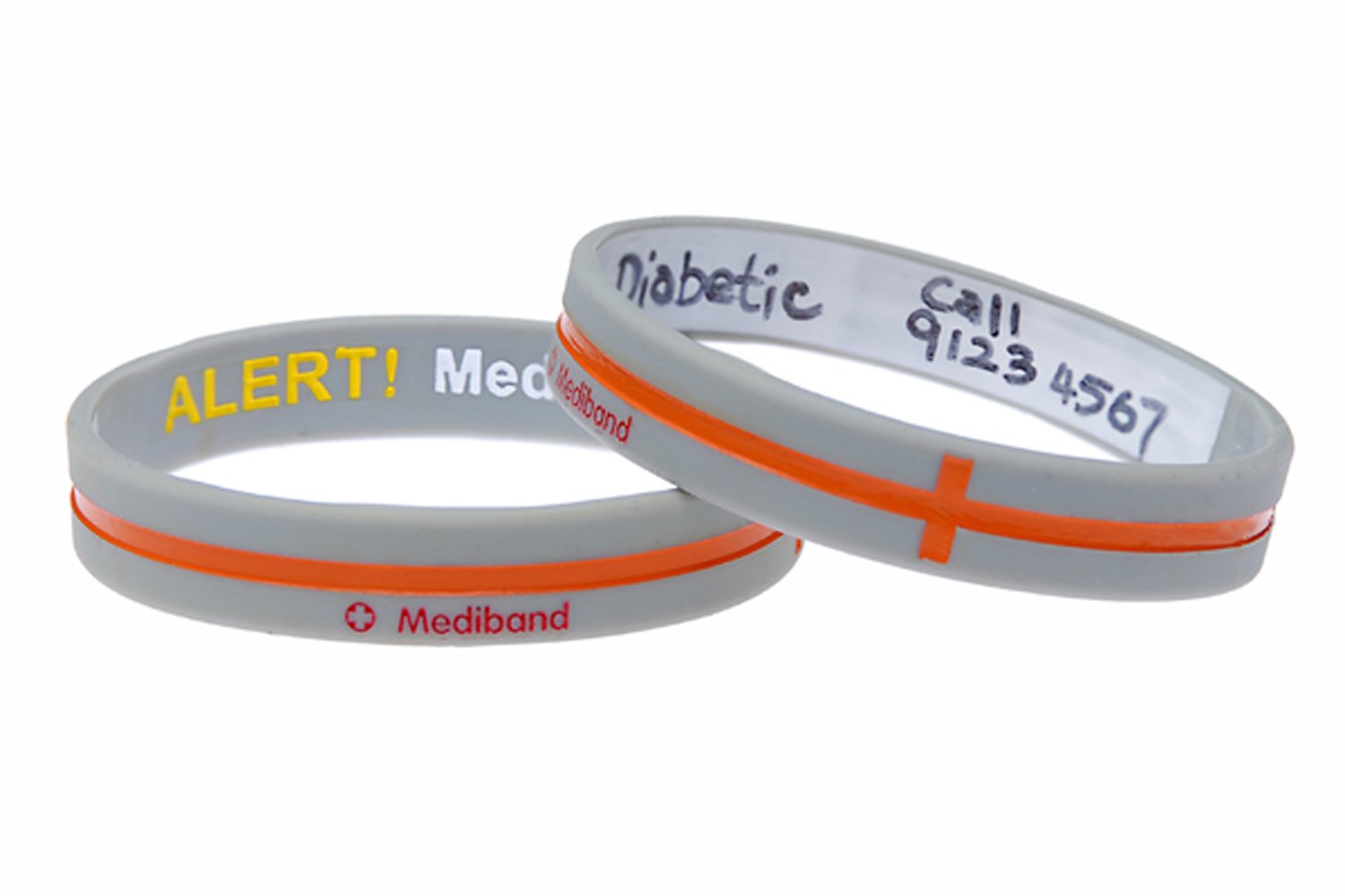 Reversible Designer Write On Cross Silver - Large