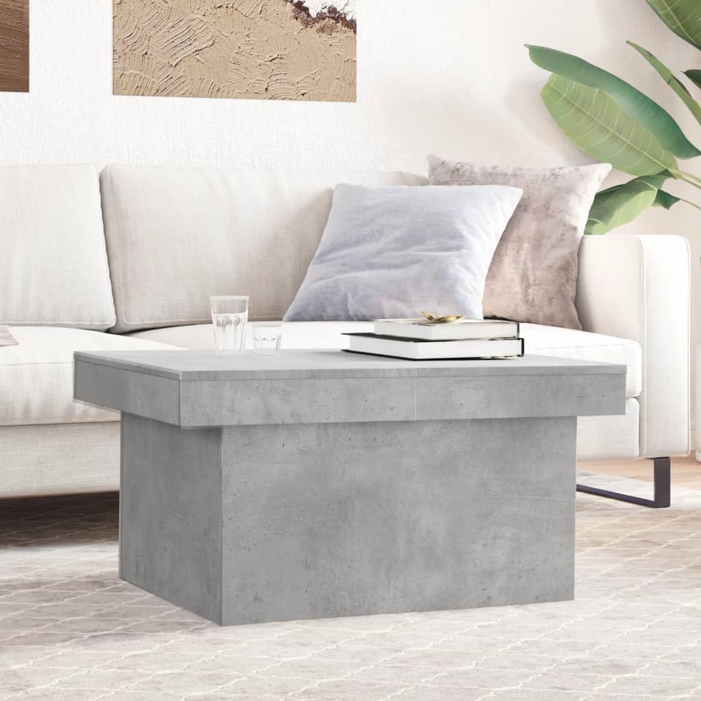 Table basse industrielle 100x55 cm pour résoudre le manque de rangement