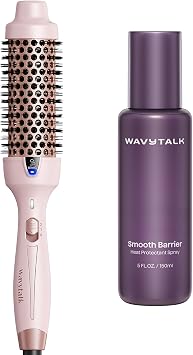 bundle-186PKB+SP150ML Wavytalk Blowout Express Thermal Brush and Heat protectant Spray for Hair 5 Fl Oz