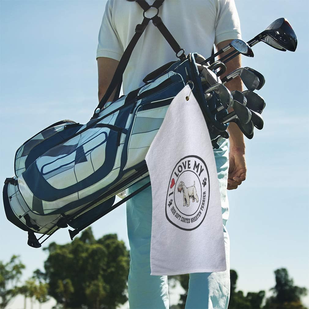 Style In Print Golf Towel Love Irish Soft Coated Wheaten Terrier A Cotton Bag Accessories