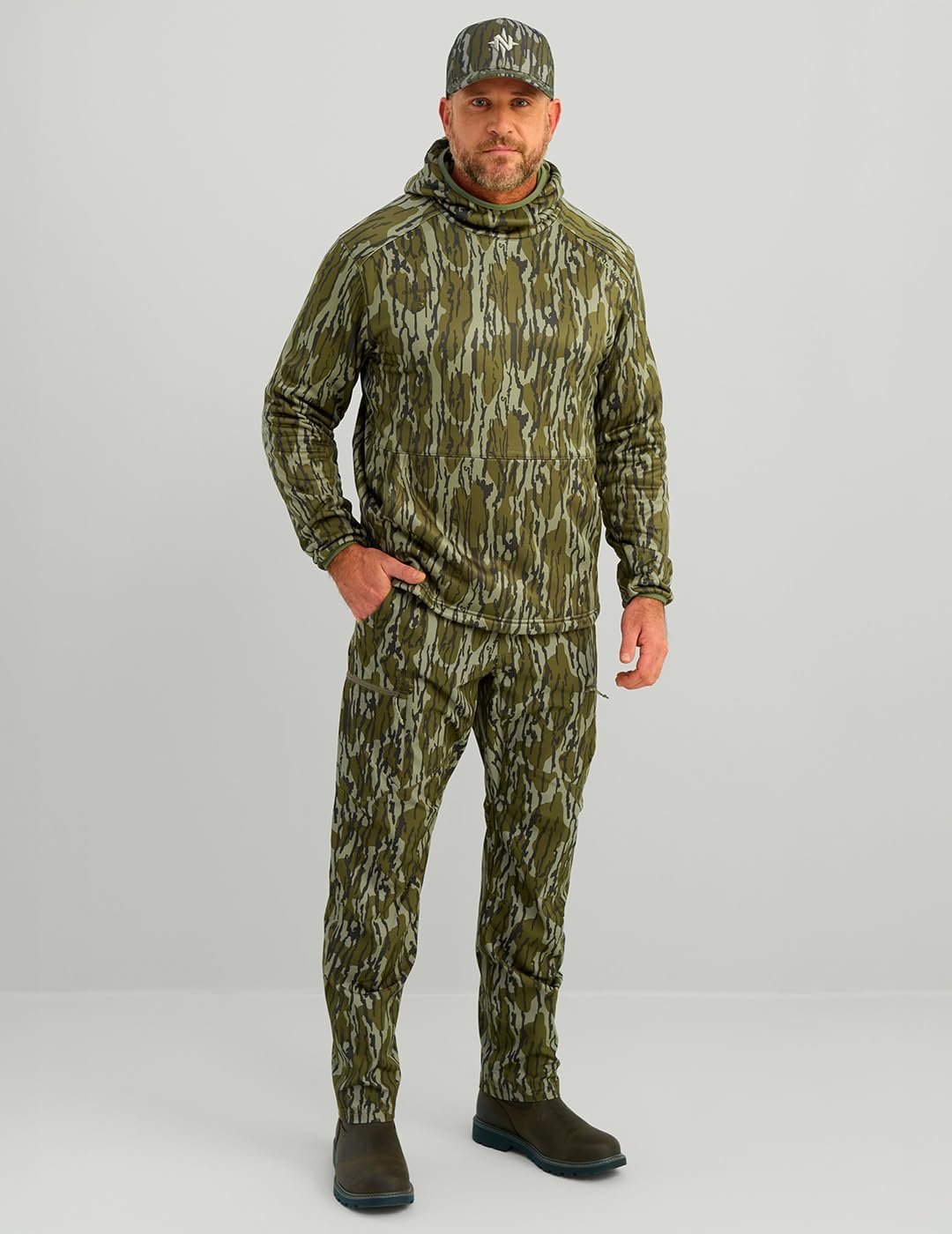 NOMAD mens Axe Camo Hoodie, Performance Hunting Sweatshirt - Image 3