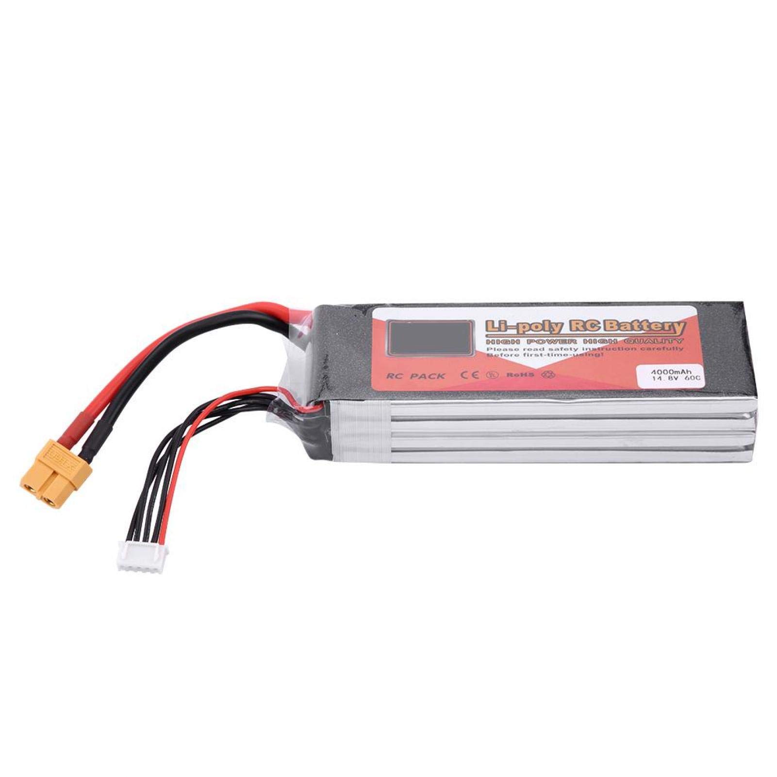 Bateria Lipo 4S 14,8 V 1500 mAh 5000 mAh 5500 mAh Akumulator LiPo złączem XT60 (4000 mAh 60C)