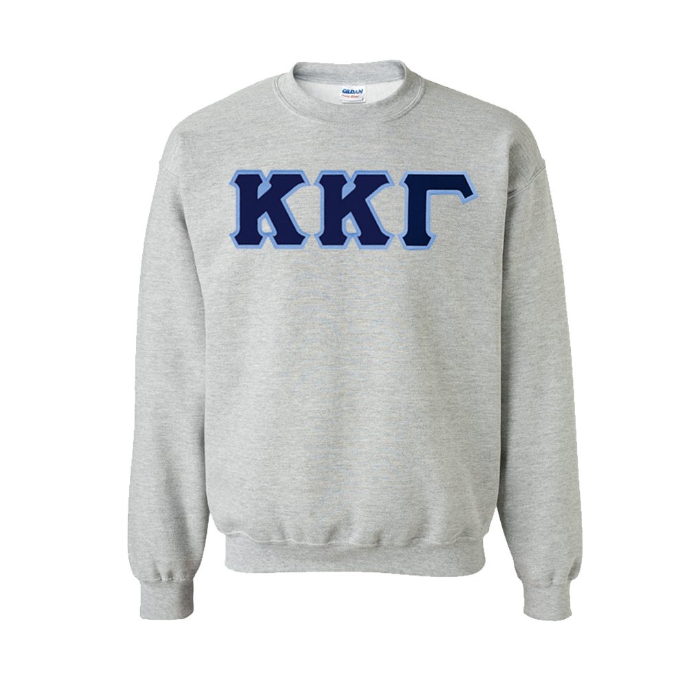GreekgearKappa Kappa Gamma Lettered Crewneck
