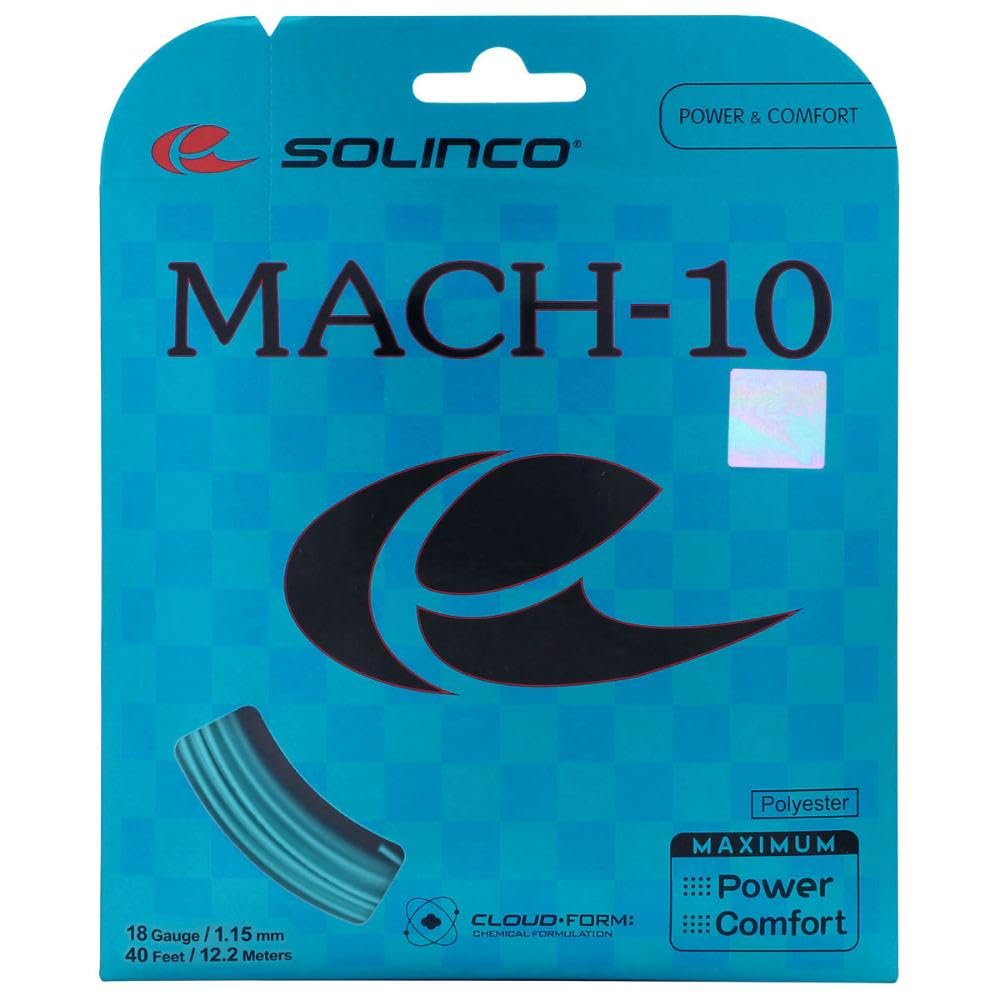 Solinco Mach-10 18 Gauge 1.15mm Tennis String Set 40'