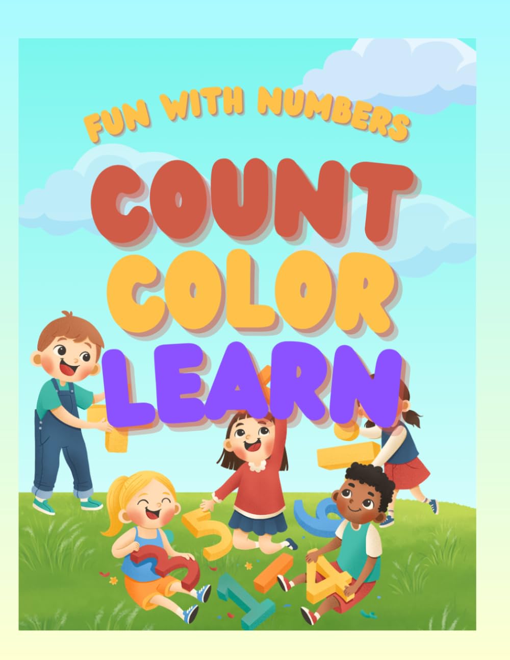 Count, Color, Learn - Grade 1 Math