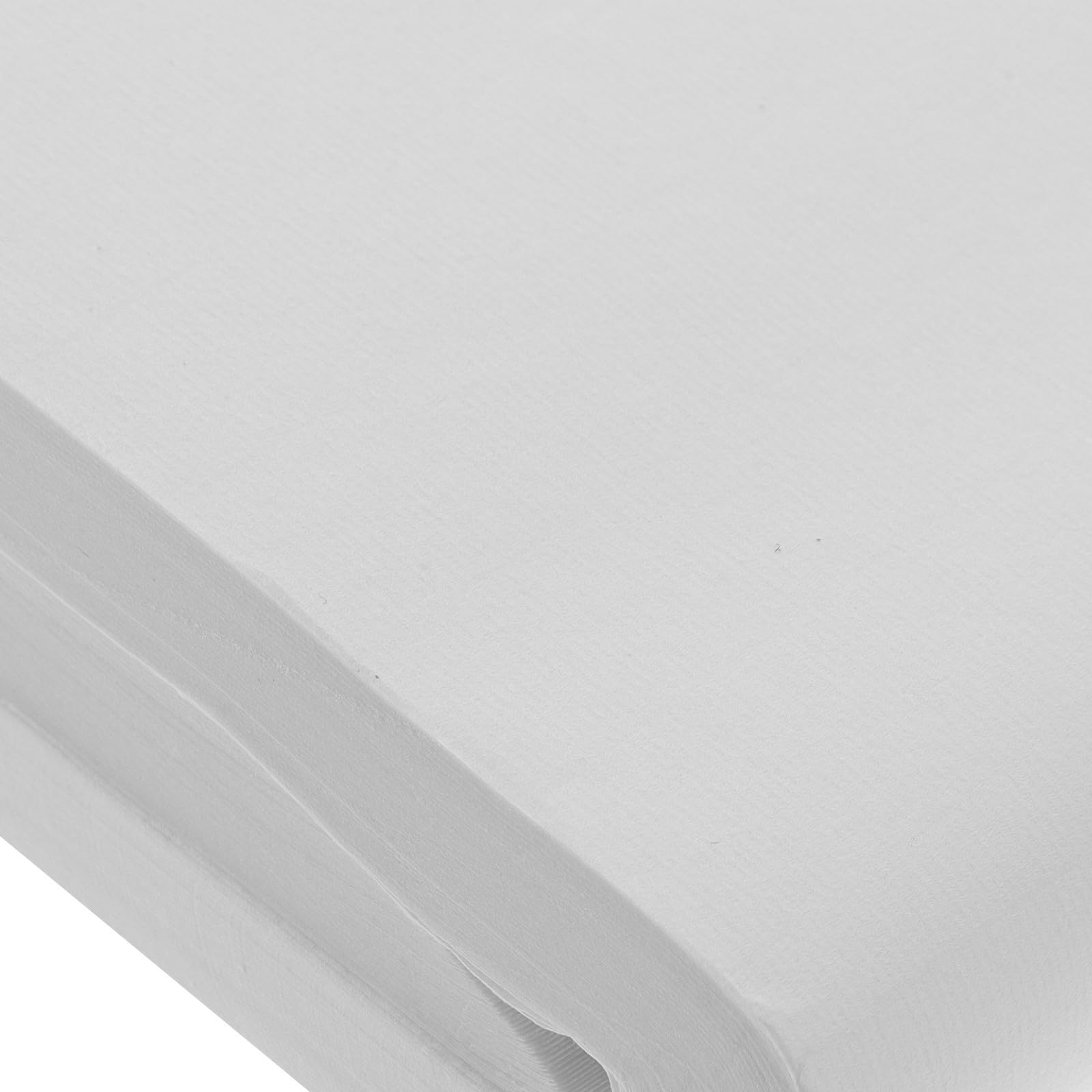 Abaodam 100 Hojas Papel de Arroz Chino Blanco Engrosado para Pintura y