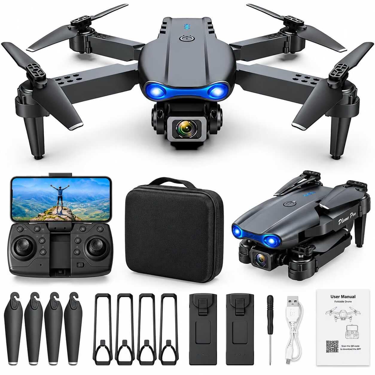 Elilvendan A11 4K Camera Drone - Image 1