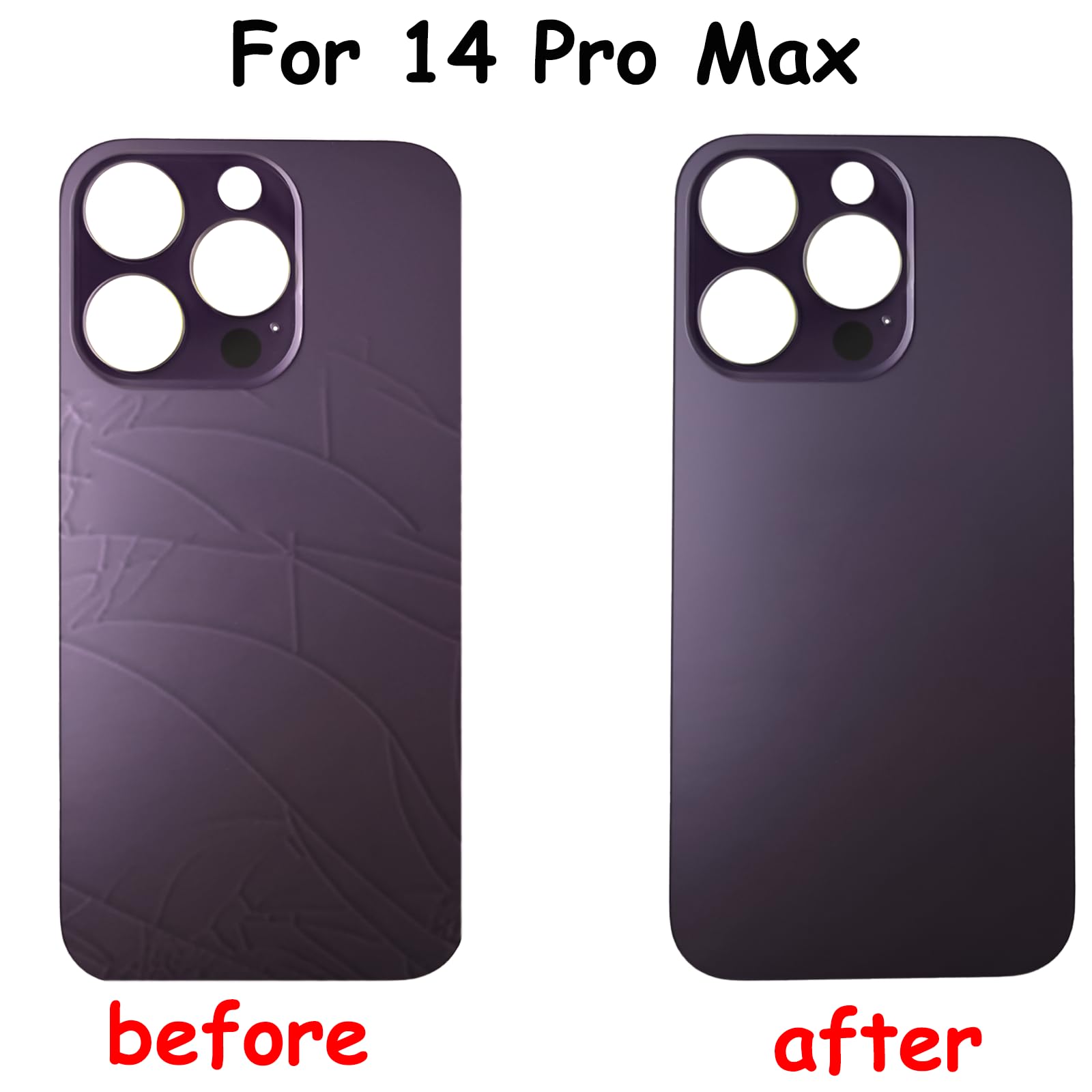 Amazon.co.jp: 14 Pro Max 背面ガラス iPhone 14 Pro Max用 背面ガラス