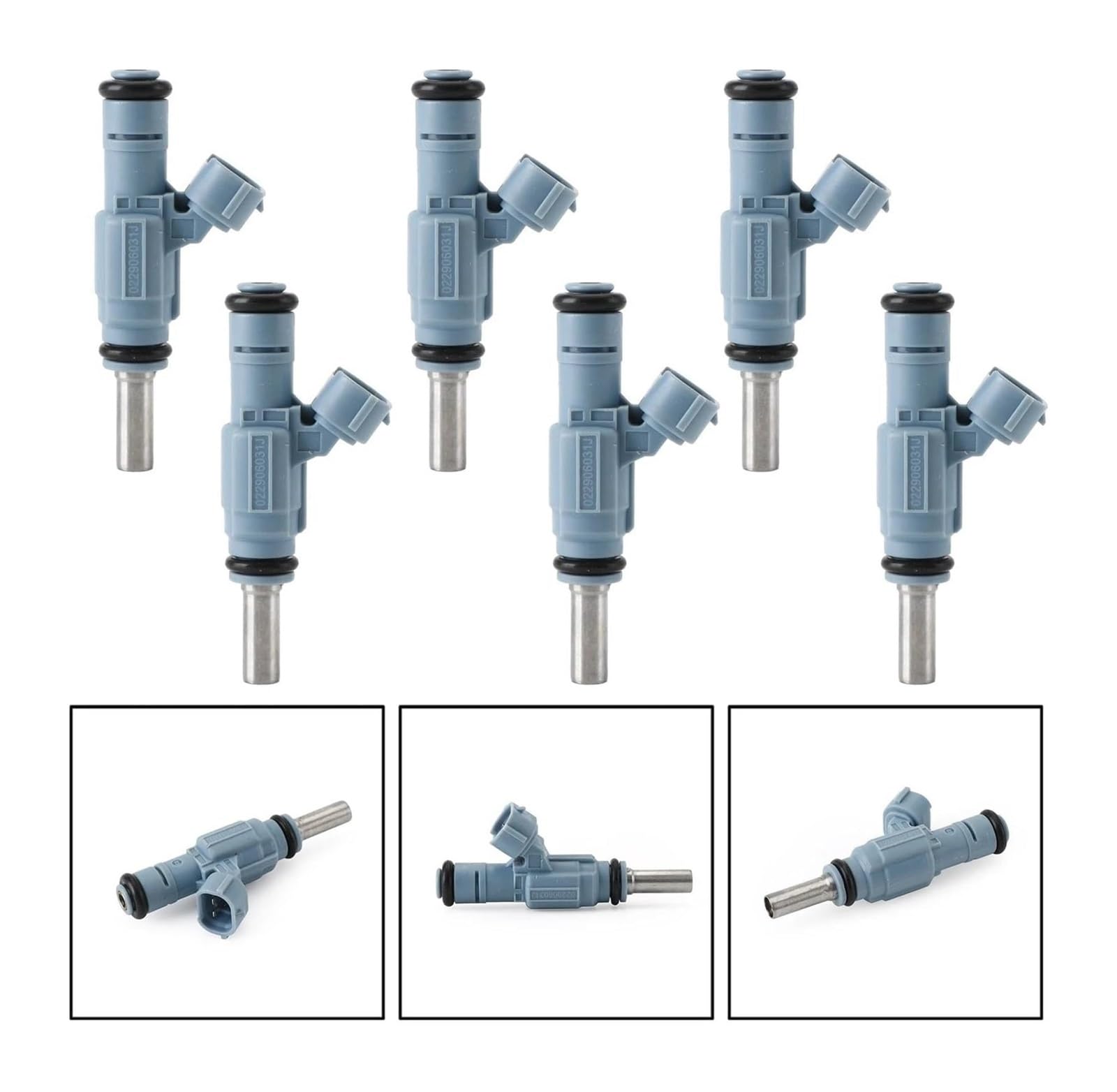 Für VW Für B&eetle 2002-2005 Für Golf 2004 Für SHARAN 2002-2007 Für TOUAREG 2004-2006 Motorteile 6 Stücke Einspritzdüsen 0280157012 Einspritzventil Kraftstoffinjektor