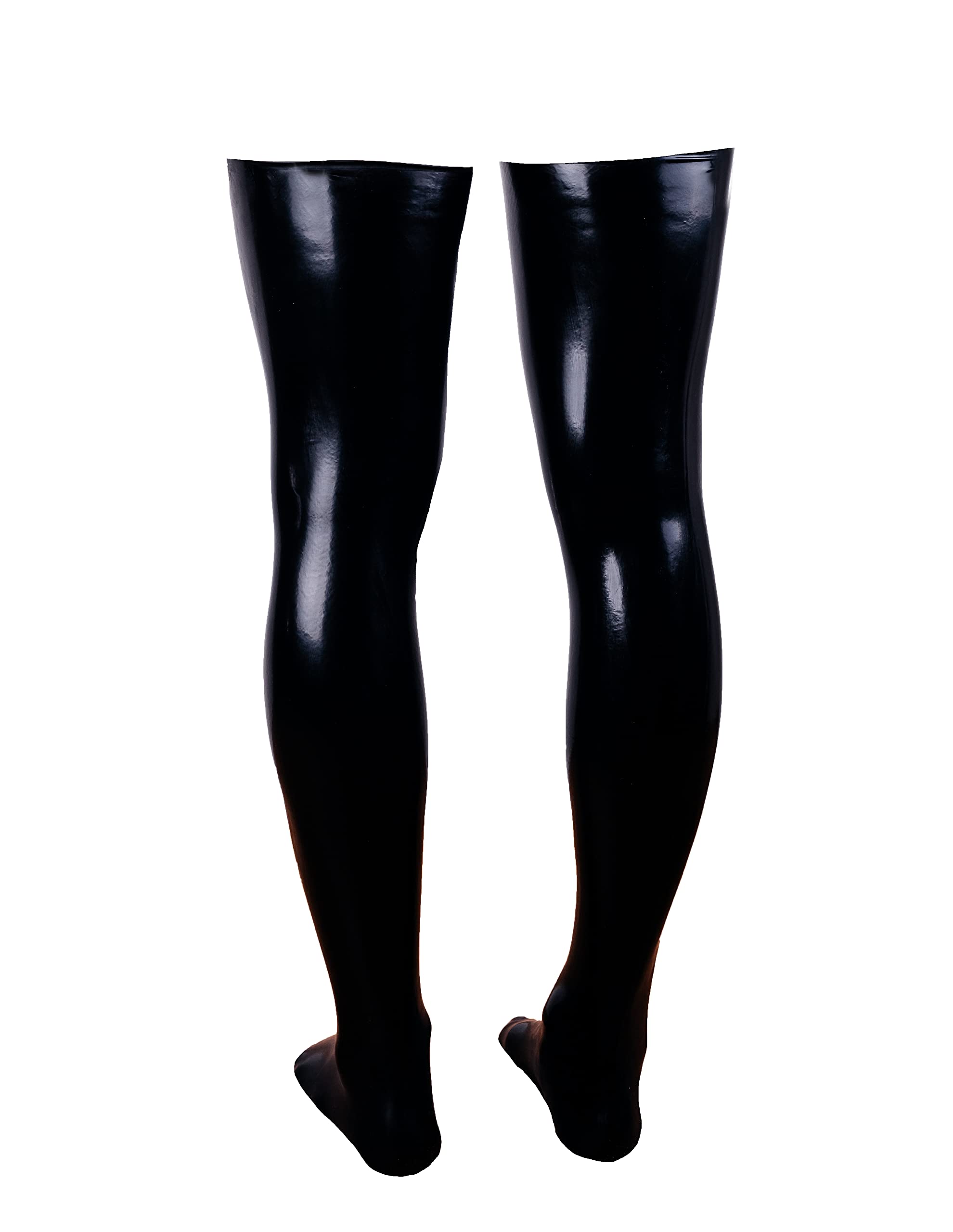 Rubberfashion Latex Strümpfe lang - Overknee Oberschenkel Strumpf Socken für Damen und Herren