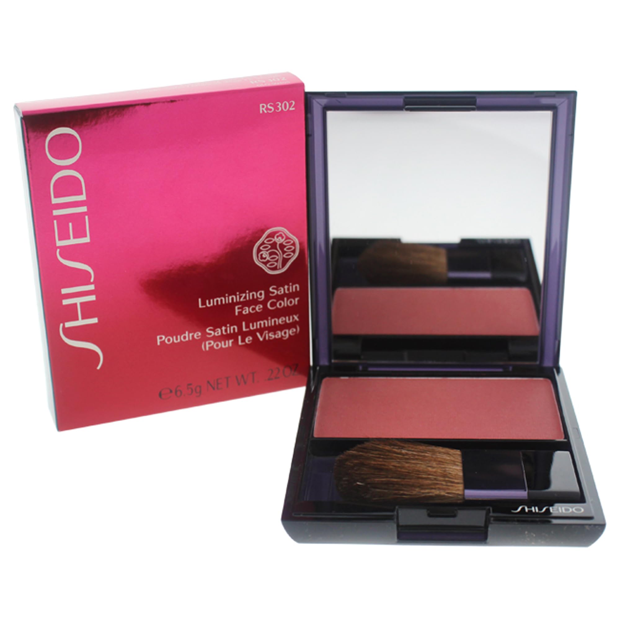 Shiseido Blush Luminizing Satin Face Color Number RS302, Tea Rose