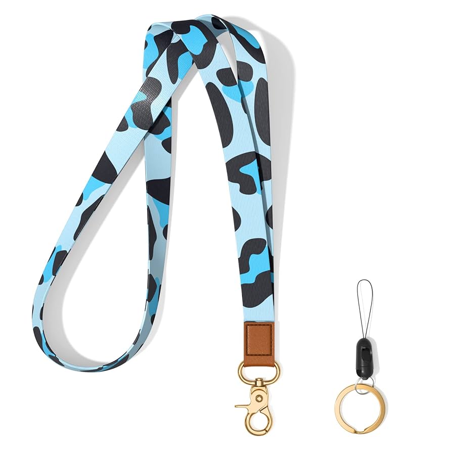 Hsxnam Neck Lanyard Key Chain, Long Lanyard Strap Keychain