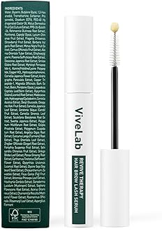 Biotin Lash Serum - Eyelash and Eyebrow Growth Serum for Thicker, Fuller Lashes and Brows, Korean Dermatologist-Developed, 0.35oz