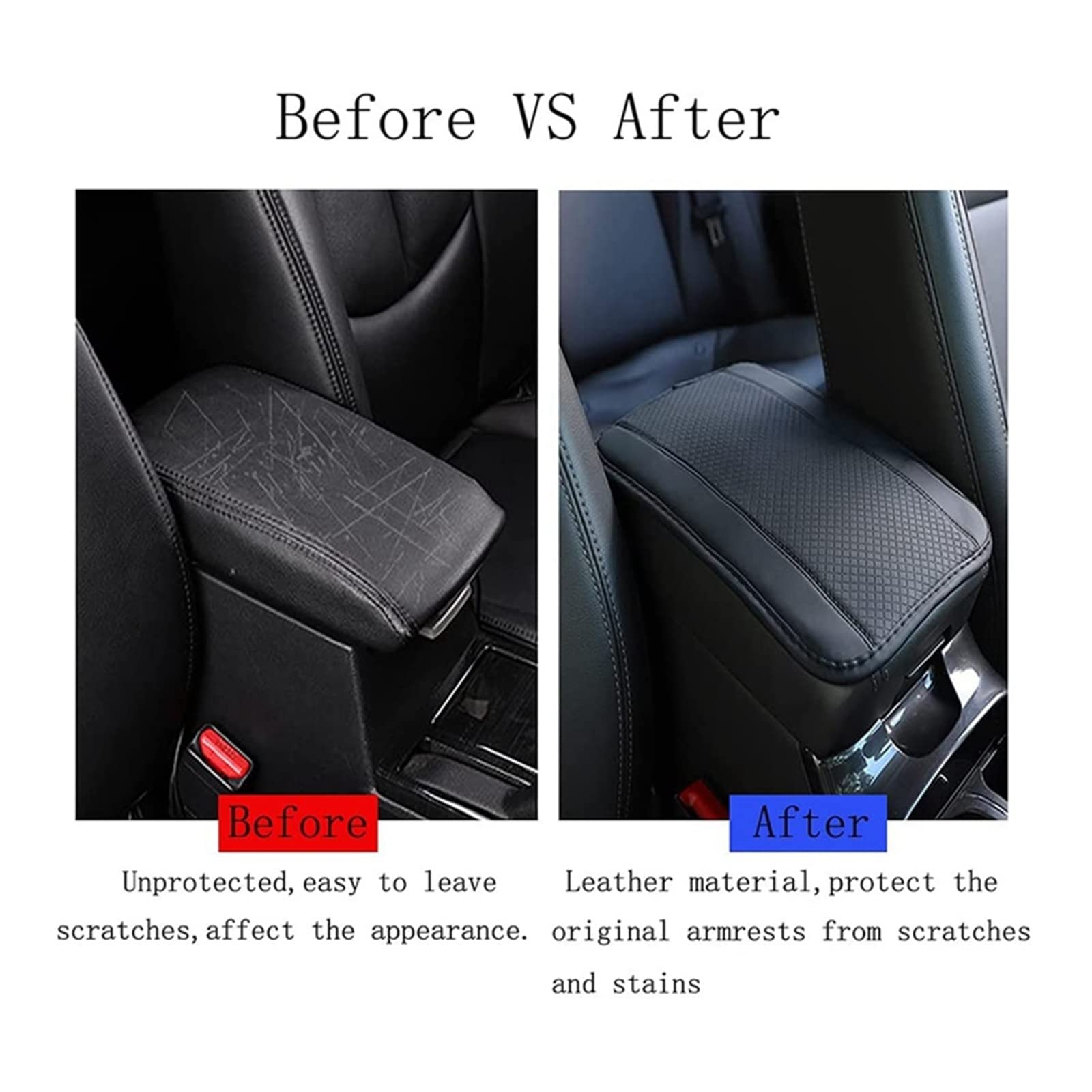 Copribracciolo Per Auto Con Stampa Zampe - Universale, Impermeabile, Per Console Centrale - Foto 5