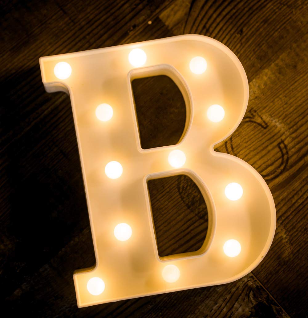 Perfect Pricee Powered LED Marquee Letter Lights, Warm White (B)-image-36