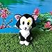 Peluches Cute Figaro Black Cat Cute Soft Stuff Plush Toy Doll Niños Colección De Regalos De Cumpleaños