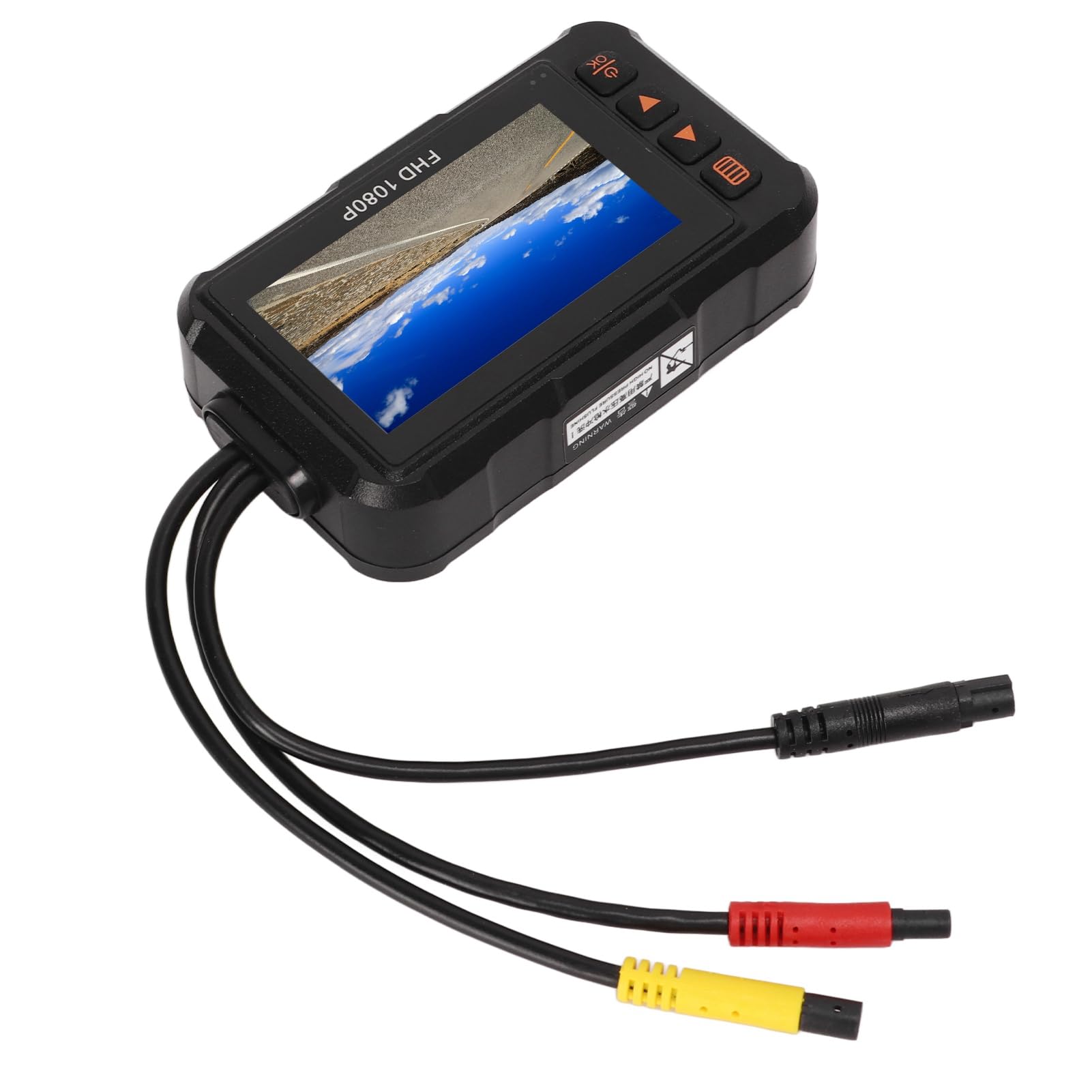 Motocyklowa, 3-calowy Ekran Motocyklowa GPS WiFi HD 1080p Przedni Tylny Rejestrator Wideo Jazdy, Nagrywanie w Pętli Wodoodporna Akcji Czujnik G Monitorowanie