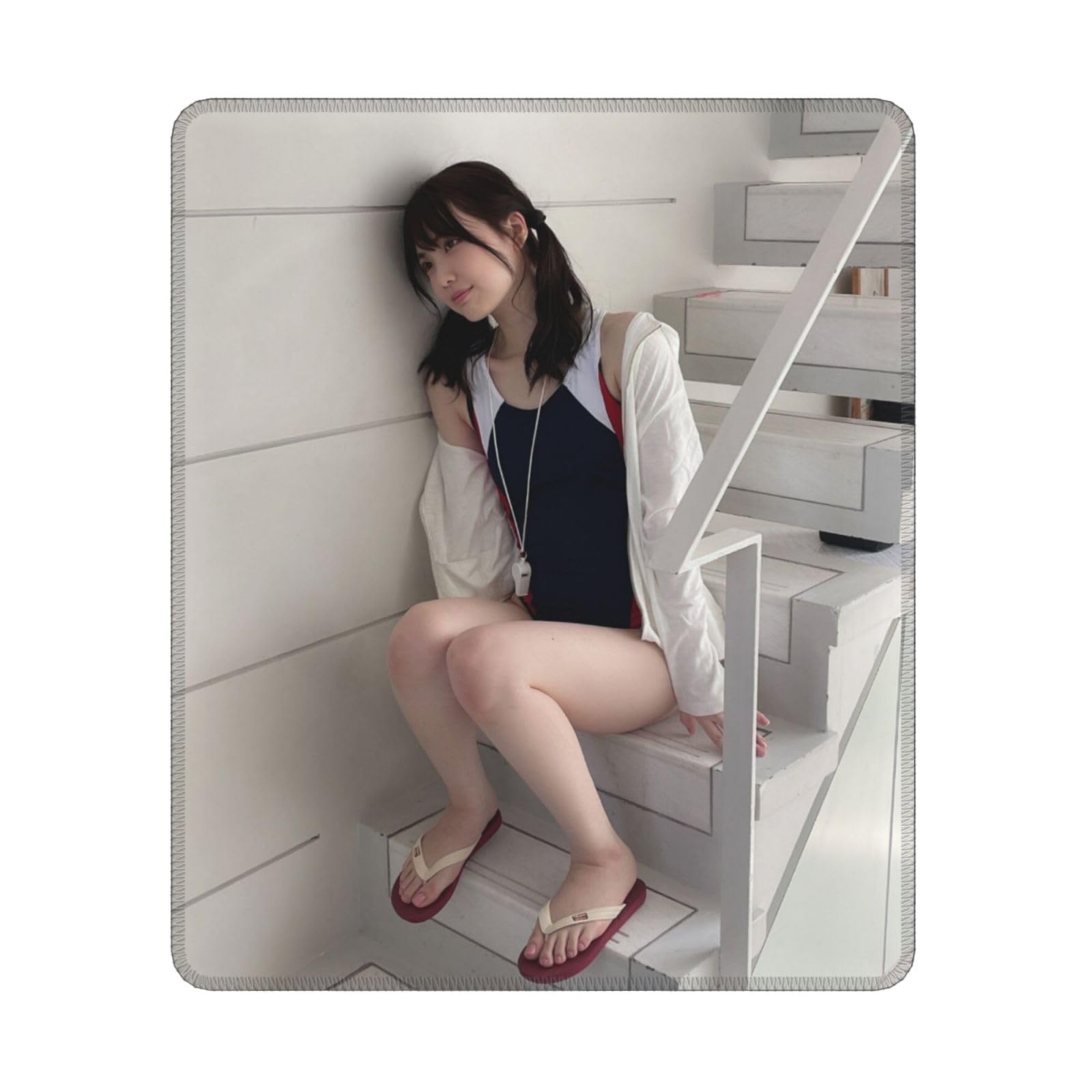 Amazon.co.jp: 石川澪 マウスパッド ゲーミング かわいい ラバー