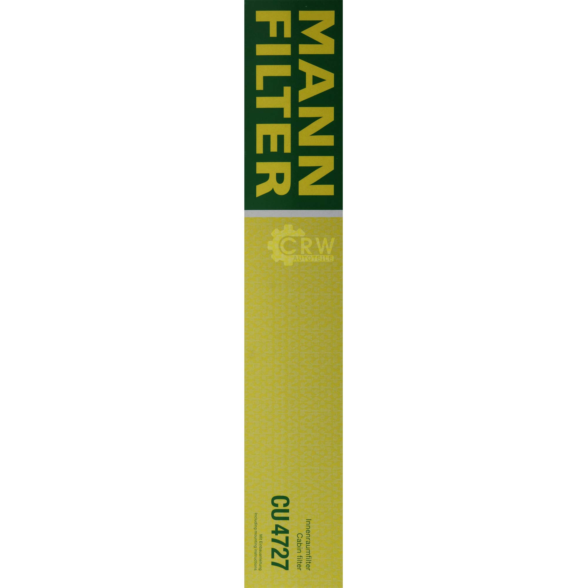 Paquete de inspección Kit de mantenimiento de filtros con filtro de aceite HU 718/1 k, filtro de aire C 28 150, filtro de combustible WK 842/19, filtro de habitáculo CU 4727, tornillo de