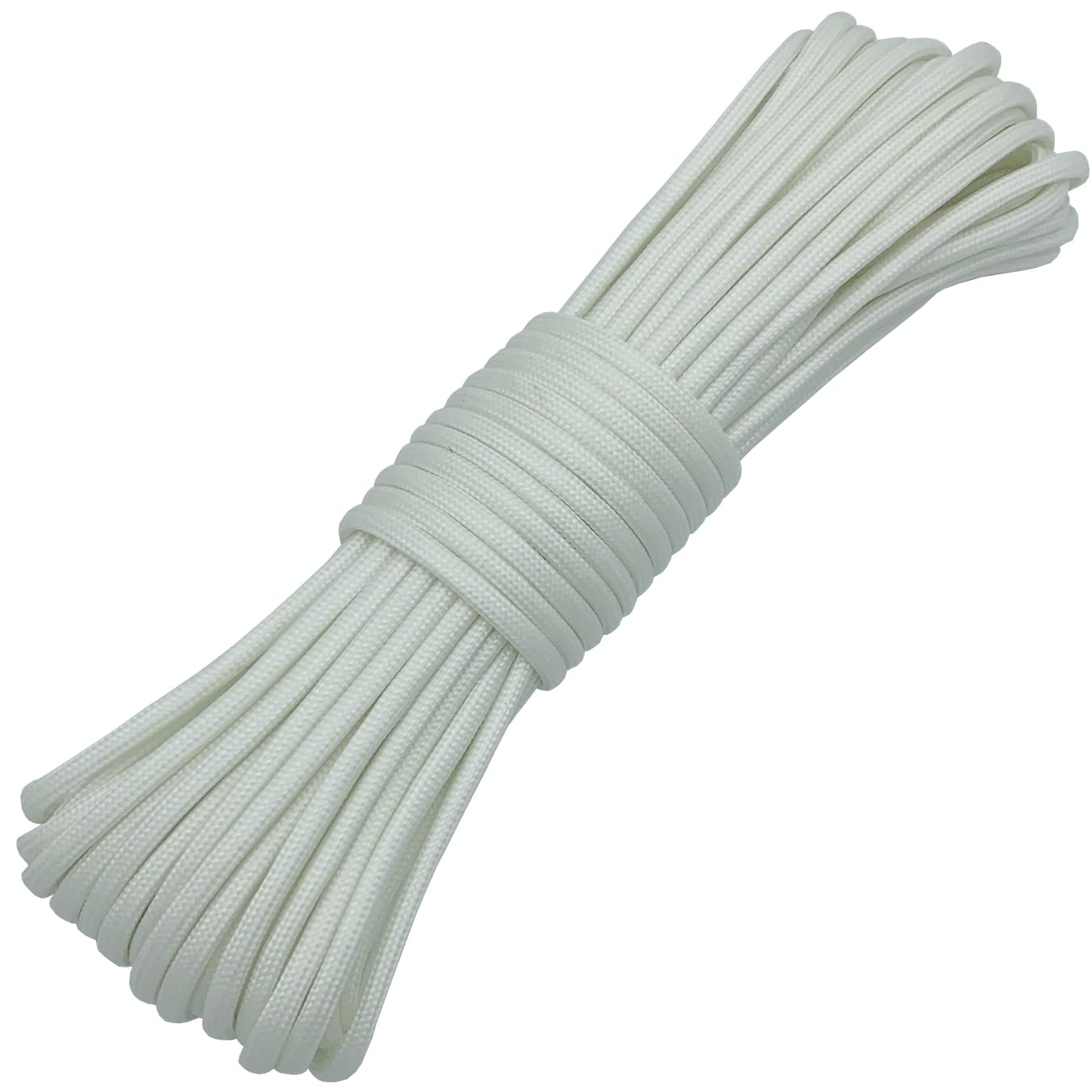 aufodara Paracord 4 mm Cords 49 ft Luminous Glow in The Dark Ropes Paracord Parachute Cord 9 Core Strands DIY Handmade Weave for Bracelet Key Chain Pendant Tent Rope (15 Metres