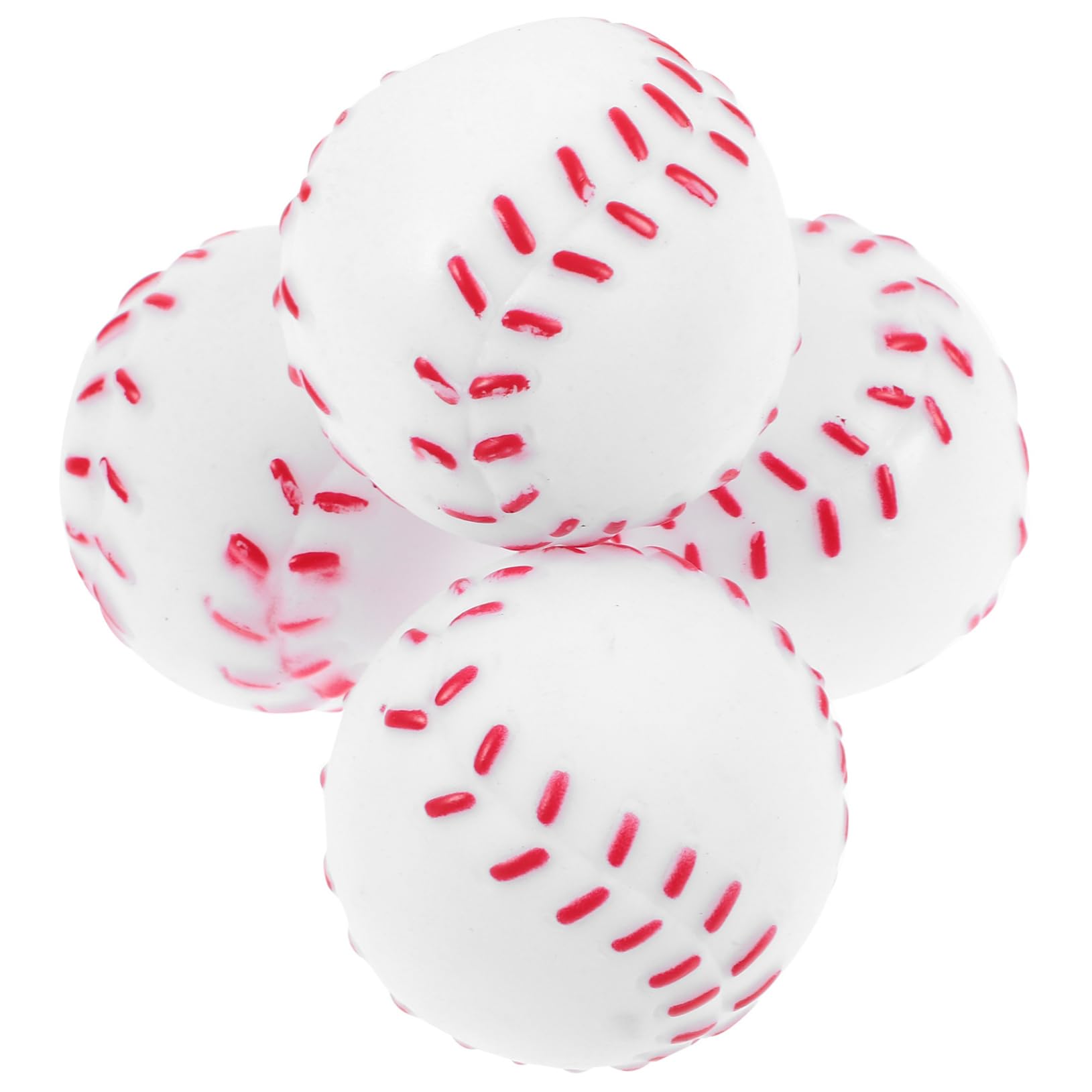 Kisangel 20pièces Jouets à Mâcher Forme De Balle De Tennis pour Chiens Balles Couinantes pour Chiots Jouets Interactifs pour Petits Chiens pour Soulager Les Dents Et Favoriser La