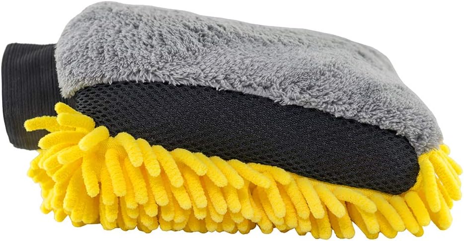 Chemical Guys MIC494 Three-Way Premium Microfiber Wash Mitt : Automotive