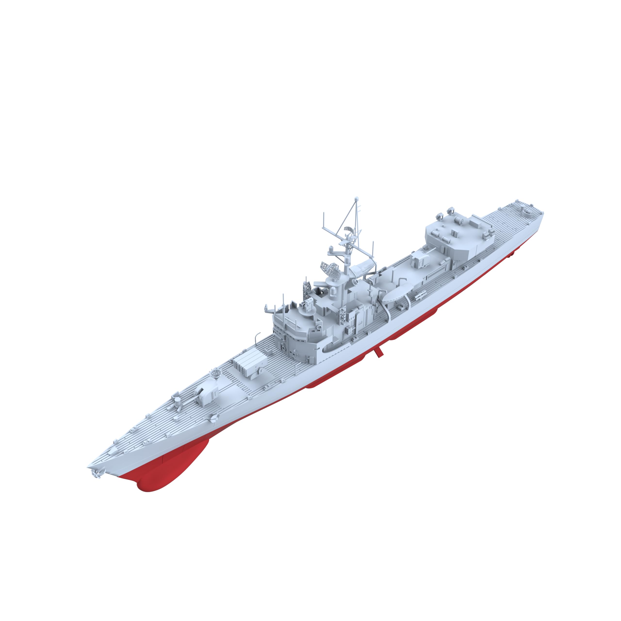 MRY-SFW SSC350158S 1/350 Fregata americana classe Garcia, inferiore