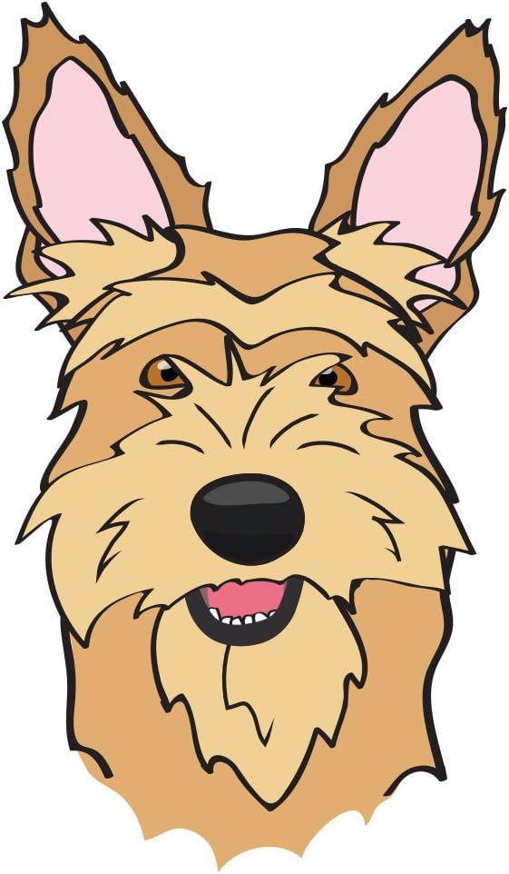 Berger Picard Decal | Indoor/Outdoor | Dog Lover Super Cute Sticker for SUV Windows, Dorm Rooms, Bedroom, Offices | SignMission Personalized Gift | 36"