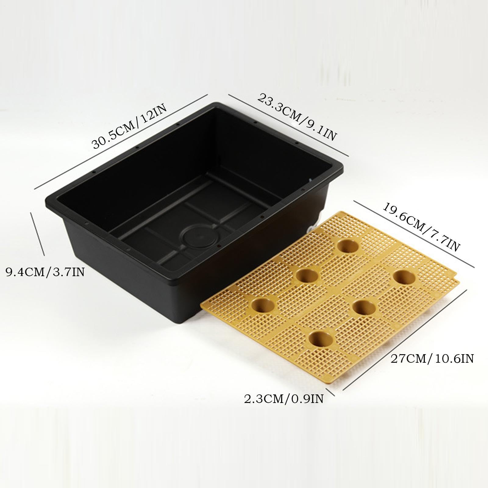 Kit de germination de – Kit de propagation de serre, pot de culture robuste, démarreur de germination ventilé économe en énergie pour serre biologique
