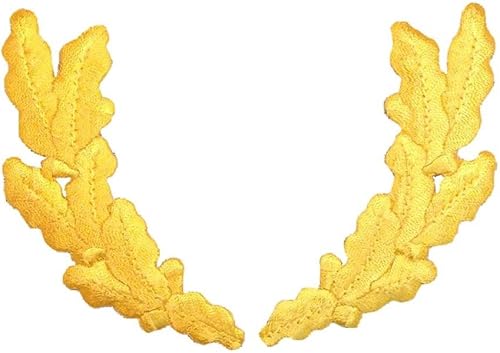 Miniatura 5 de Huevos revueltos, bordados, parche para planchar (oro desgastado)