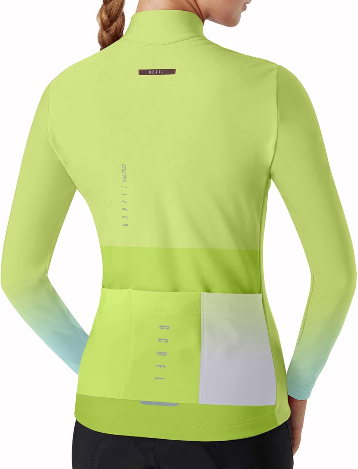 GCRFL Winter Thermal Women's Cycling Jacket Windproof Cold Weather Bike Pants Bicycle Clothing Set Softshell Windbreaker - Image 4