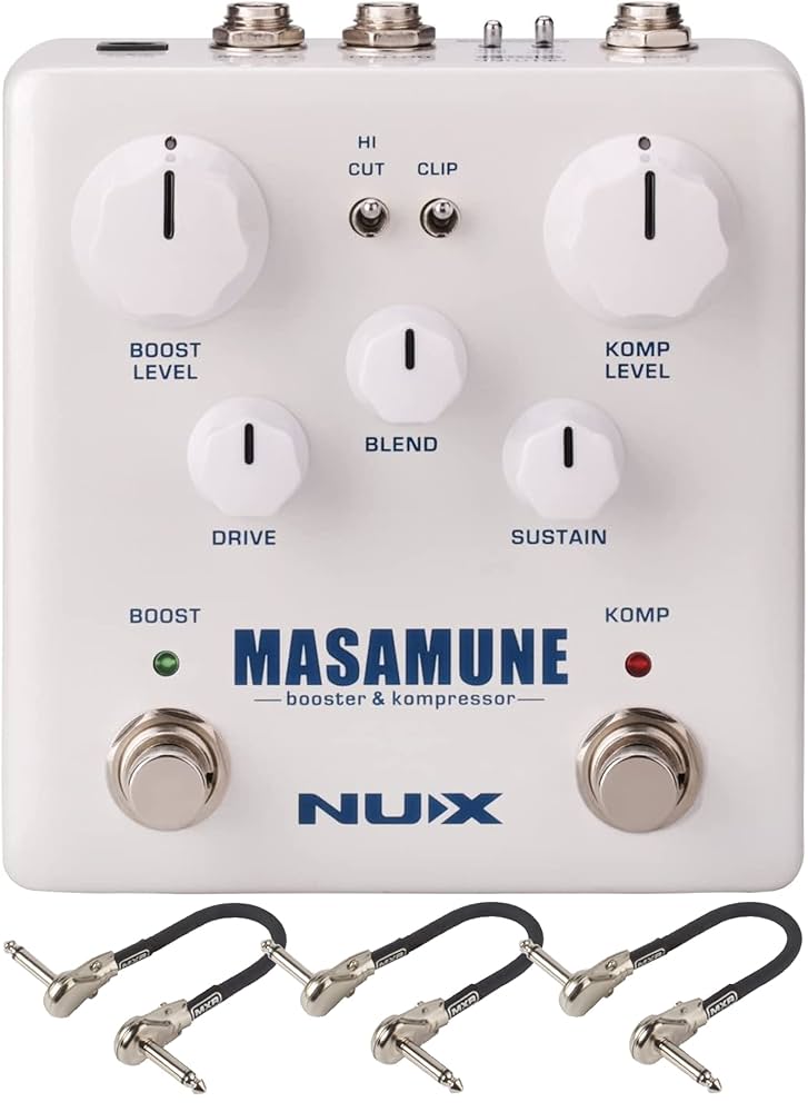 ※MNUX MASAMUNE ギターエフェクター Amazon.com: NUX Masamune Guitar Analog Compressor and