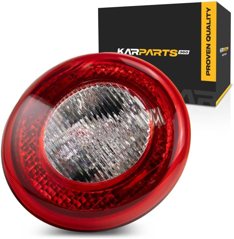 CarLights360: For 2006-2011 Chevy HHR Tail Light Inner Driver Side w/Bulbs | DOT Certified For GM2882107
