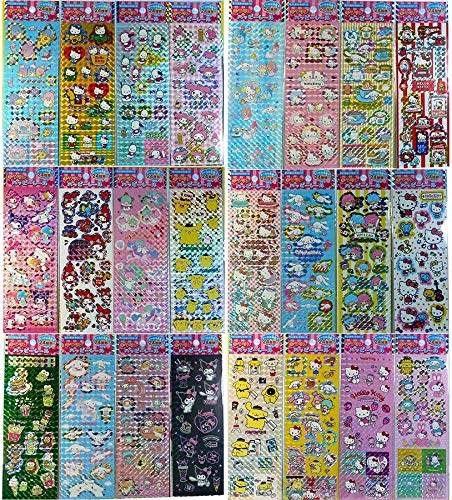 サンリオキャラクターズ キラリンハッピーシール【24個入り】