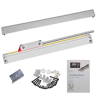 600mm リニアスケール  計測機　フライス　旋盤　などに Amazon.co.jp: 旋盤リニアスケール高精度TTLデジタルリニア