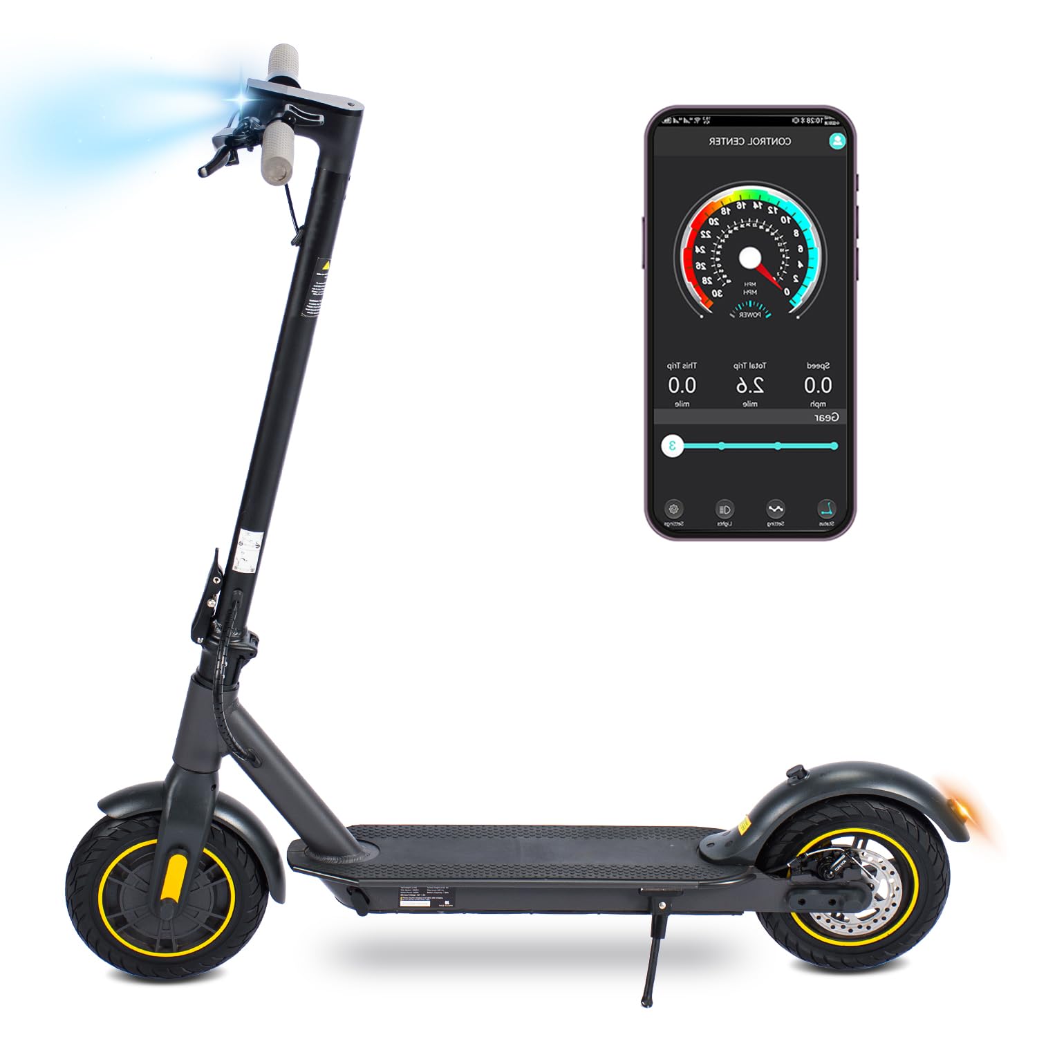 Amazon.com : ESIZOB Electric Scooter, 500W Motor, 10 inch