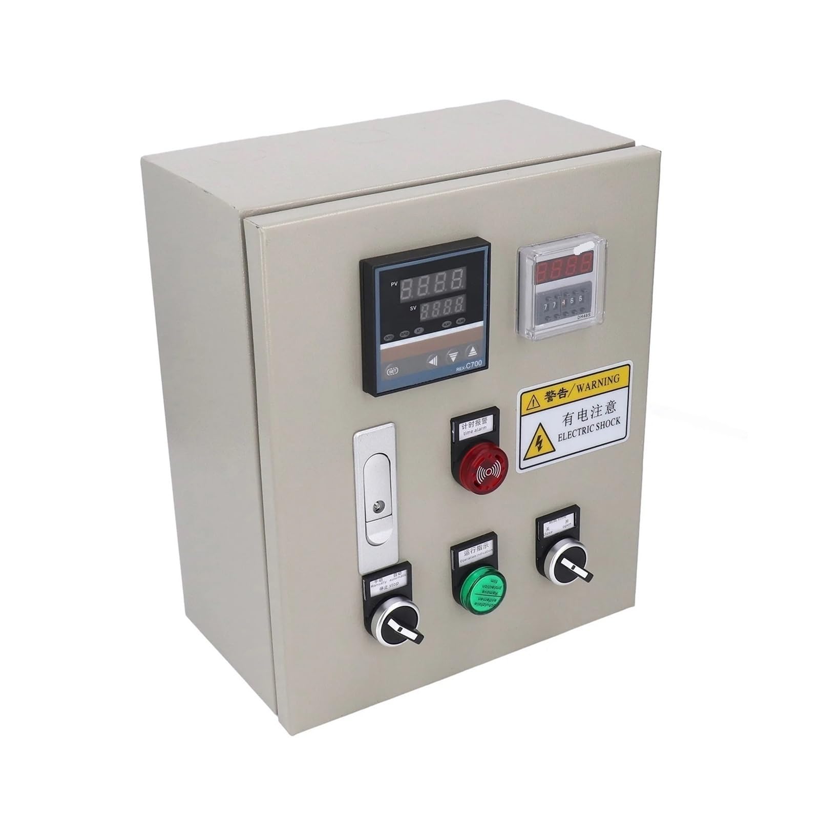 Temperature Controller 0‑400℃ Digital Display PID Control with Thermocouple AC 220V 4KW Temperature Control Box
