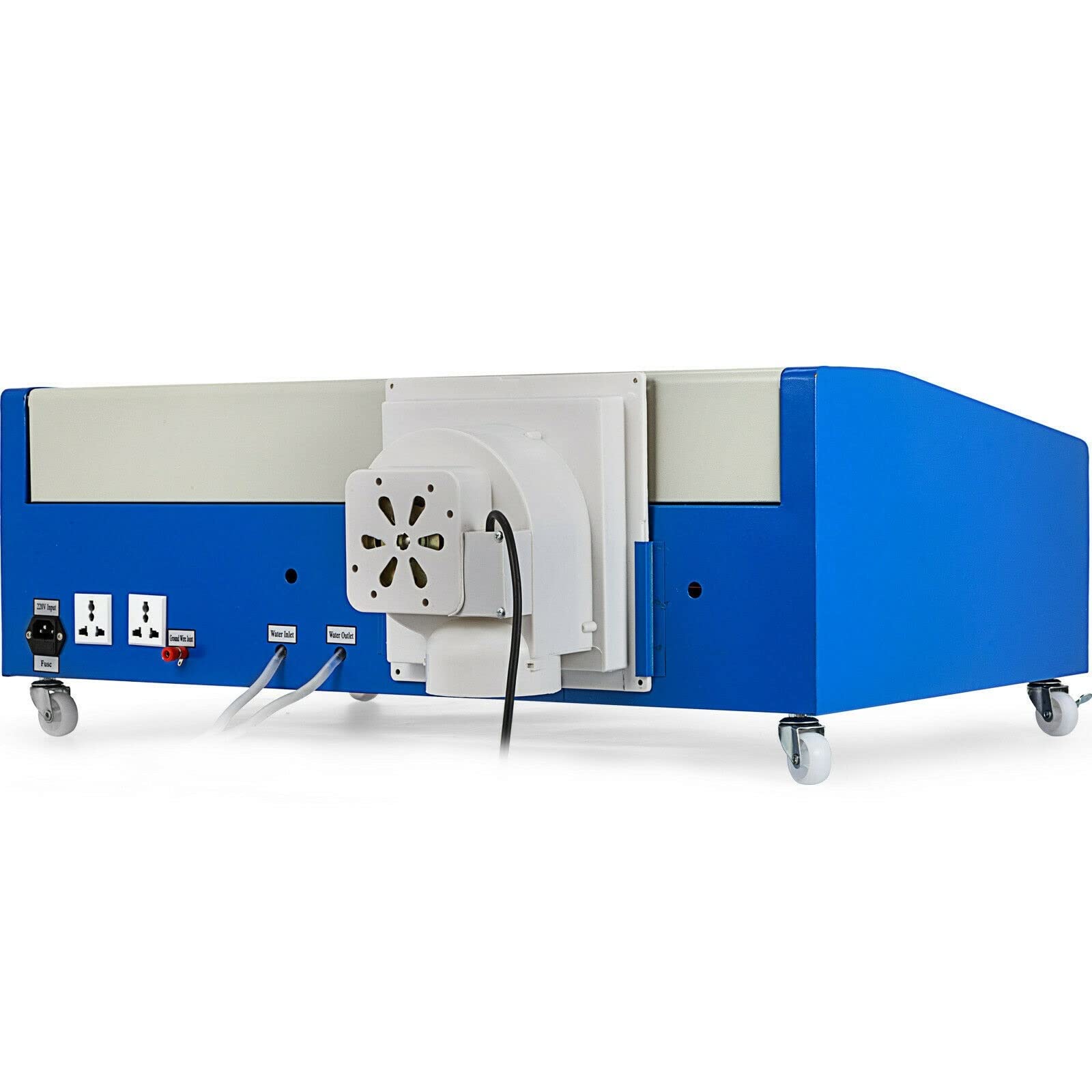 Máquina cortadora de grabado CO2, grabadora K40, puerto USB de 300x200mm y pantalla Digital con 4 ruedas Para uso doméstico diario