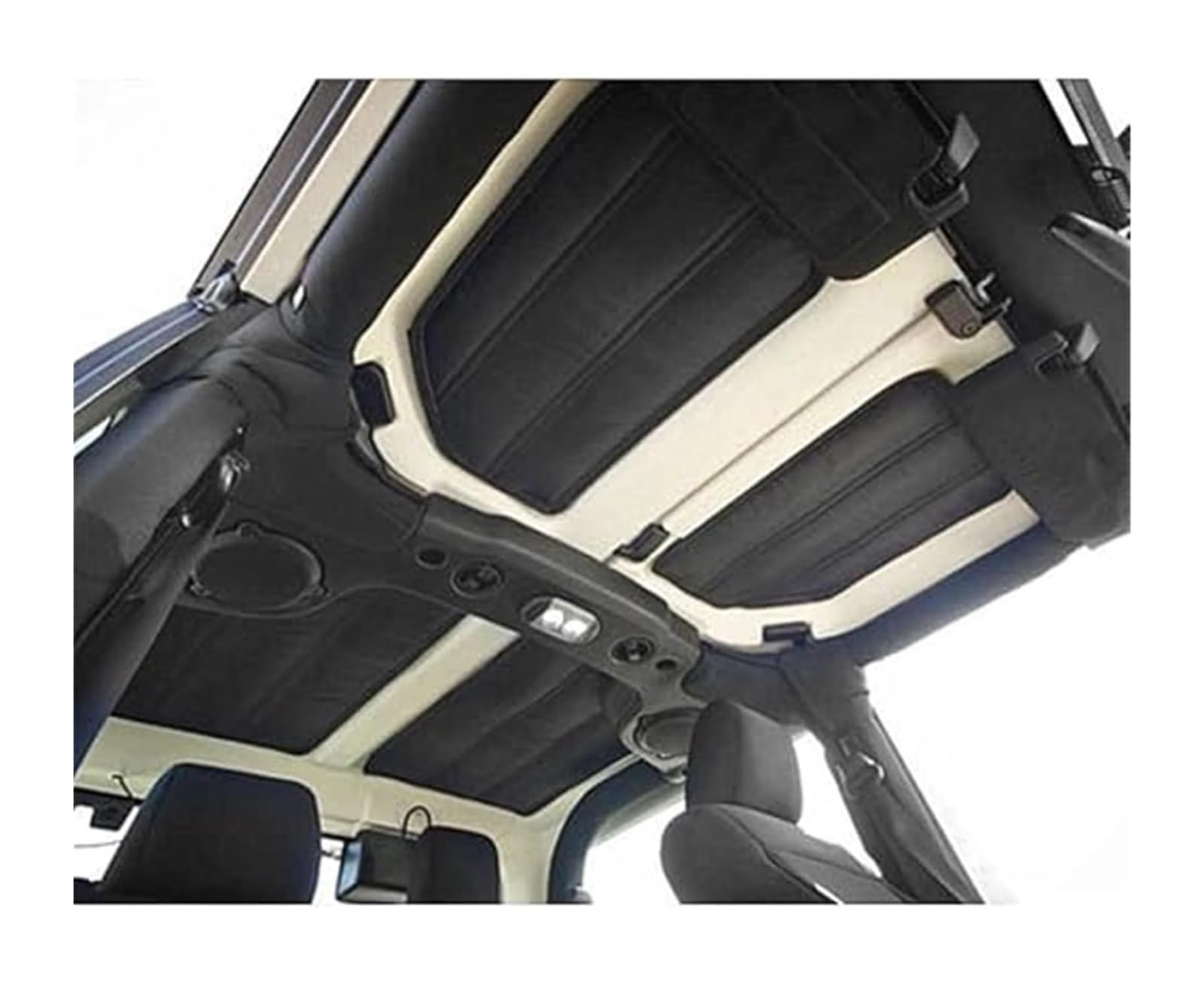 per J&eep per Wrangler JK 2012-2017 2/4 Porte Tetto Auto Lunotto Termico Isolamento in Cotone Tappetino insonorizzante