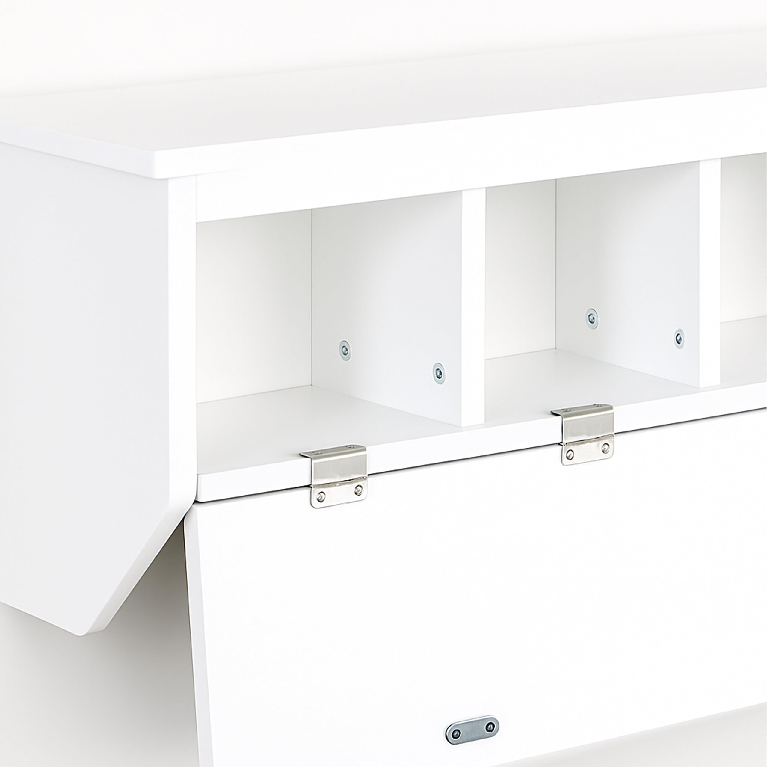 Relaxdays Appendiabiti da Parete, 5 Ganci, LxAxP: 30x78x20 cm, Moderno, scaffale per Ingresso
