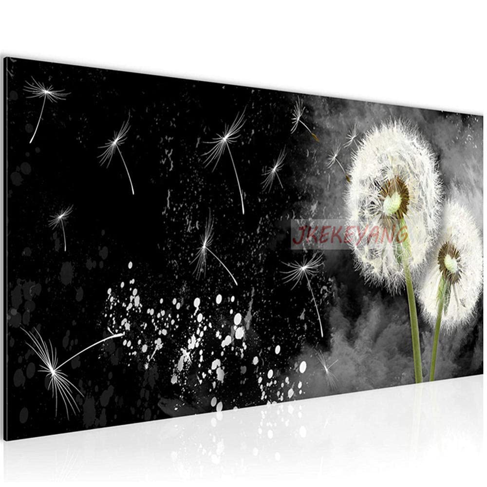Peinture Complète Kit Grande Taille Adulte Strass Diamant Pissenlit