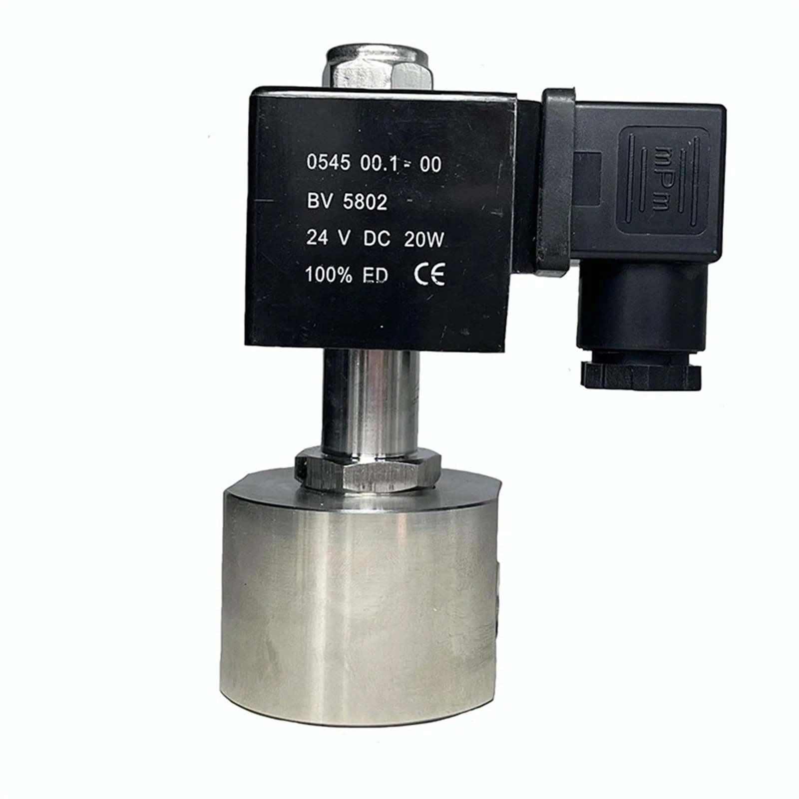 Électrovanne azote liquide anti-fuite -196°C normalement fermée 12V