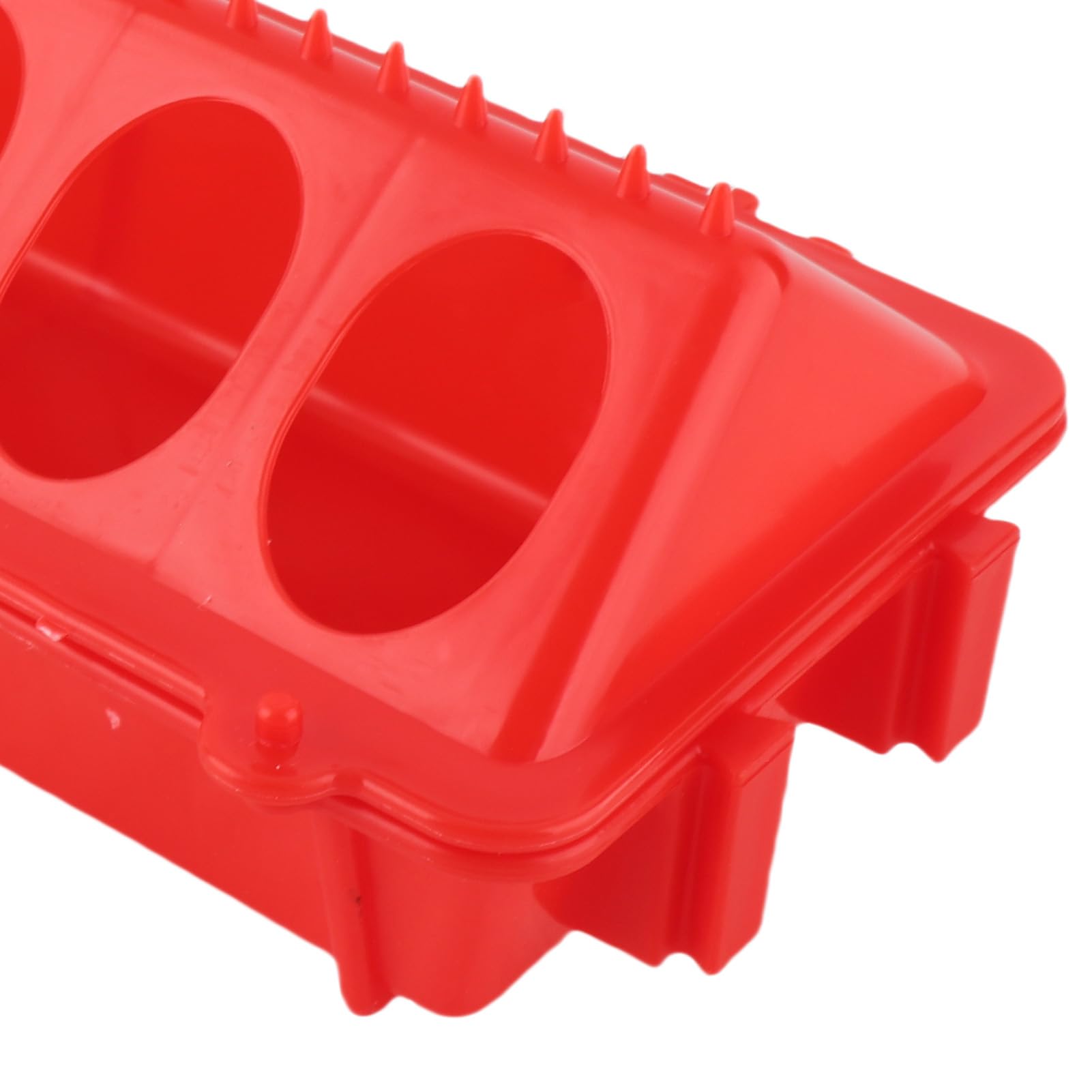 Flip Top Karmnik dla piskląt i poidło 10 zestaw | 12 korytek bez rozlania dla małego drobiu | plastikowa taca do karmienia kurczaków/kaczek / przepiórek