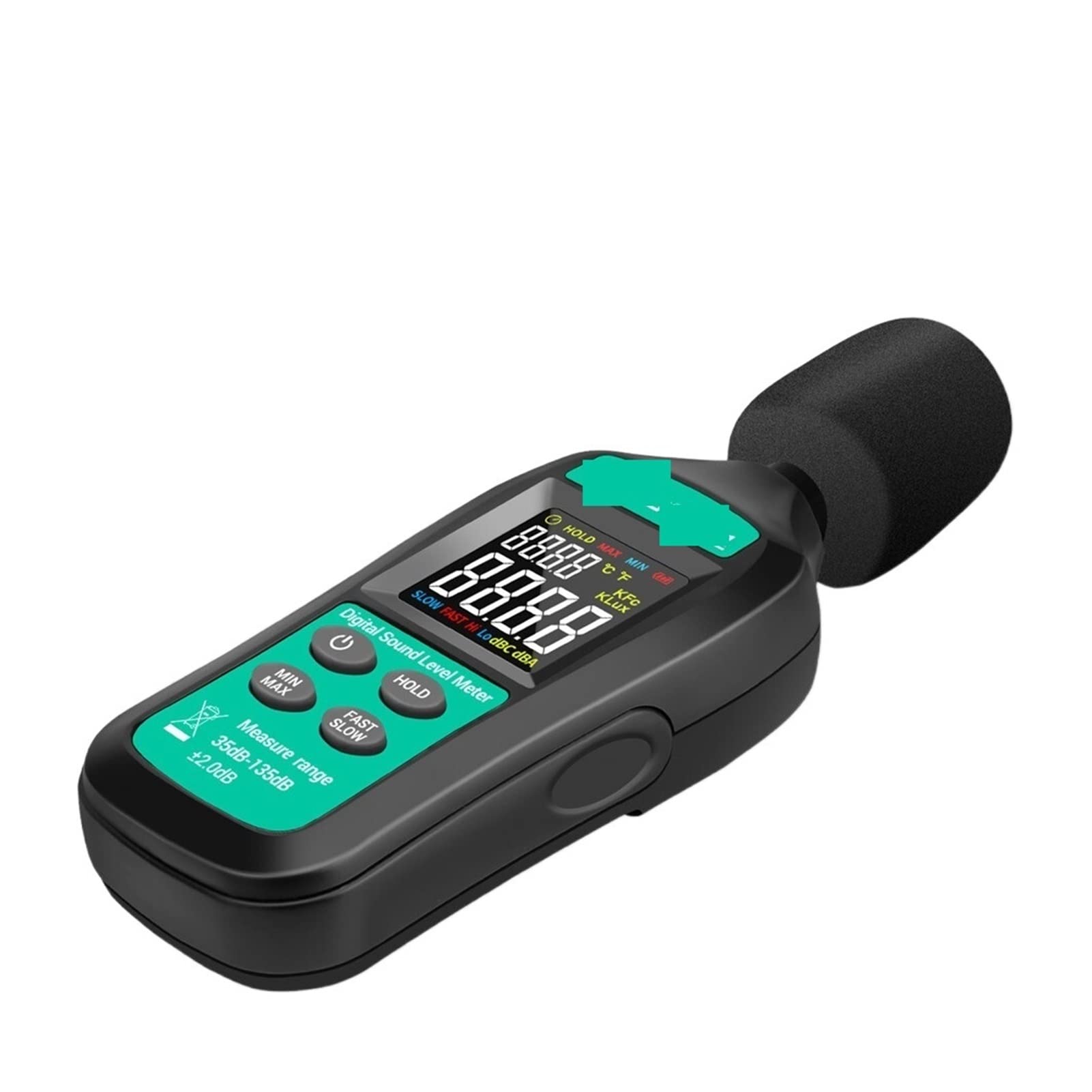 嗓音測定器 Amazon | Alioay 騒音測定器 小型デジタル騒音計 手軽に音圧測定