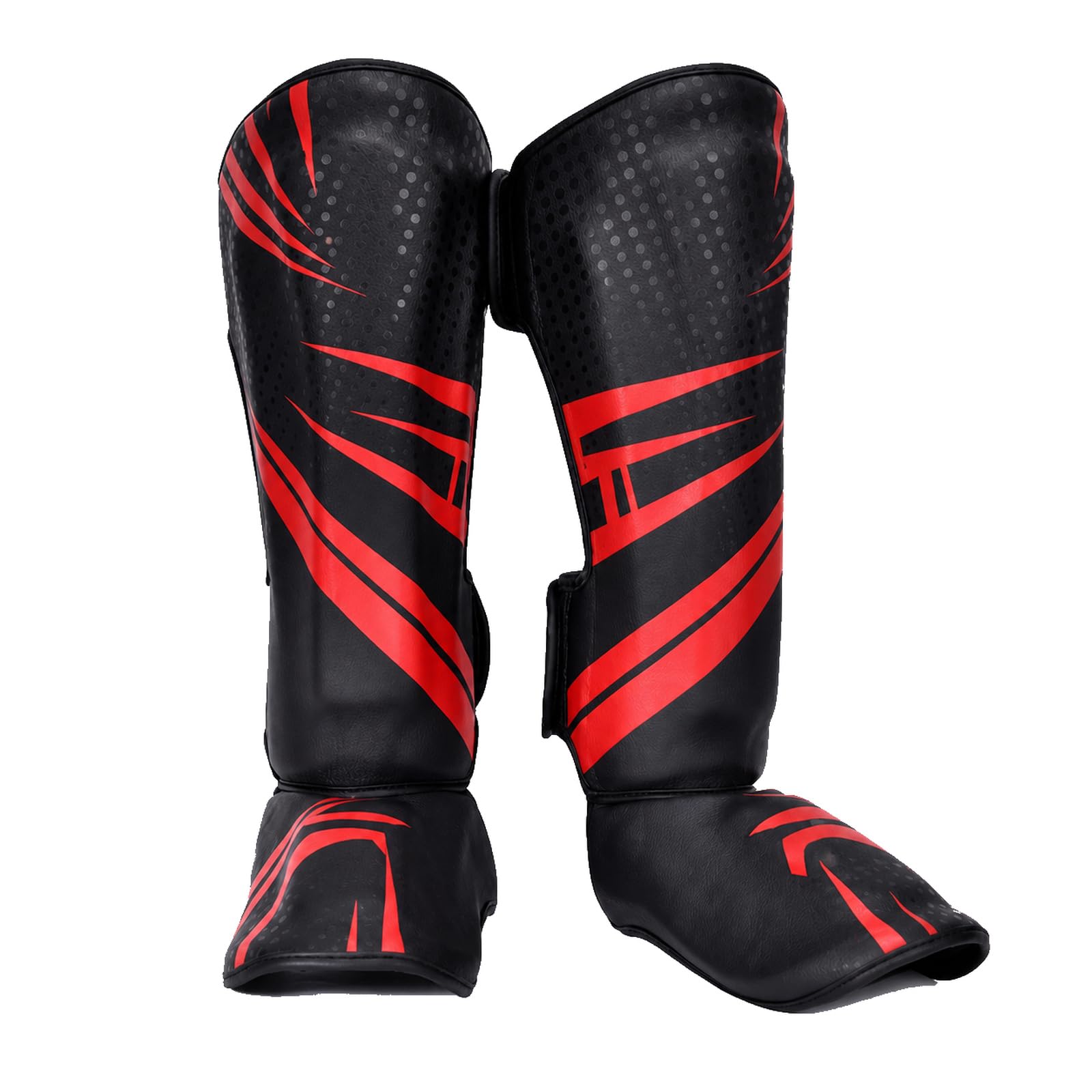 Piedi Protezione Shin Guard,Parastinchi Piedi Protezione Shin Guard,Parastinchi Muay Thai,Regolabili,Comodo,Traspirante,per Boxe,Sport da Combattimento e Allenamento Quotidiano