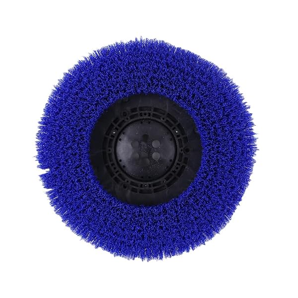 HIKIBEX 16in Disk Scrub Brush 1220224 1016633 Compatible with Tennant T7 Floor Scrubber by HIKIBEX - Image 4