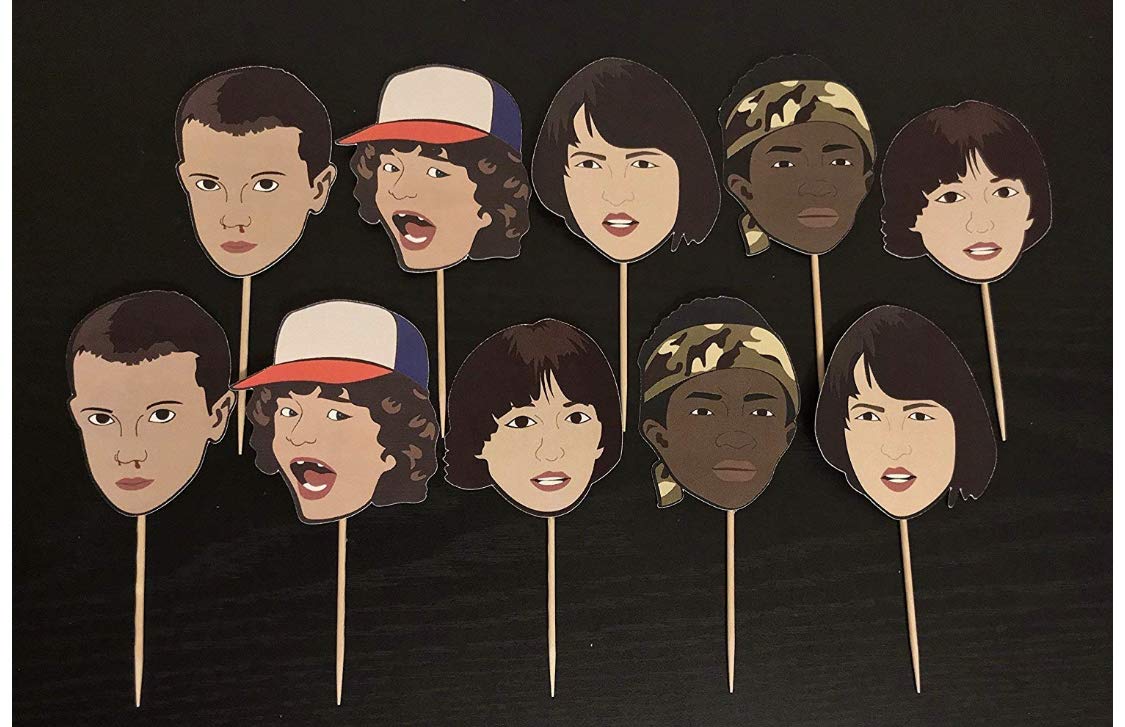 Buy Stranger Things Cupcake Toppers/Stranger Things Toppers/Stranger